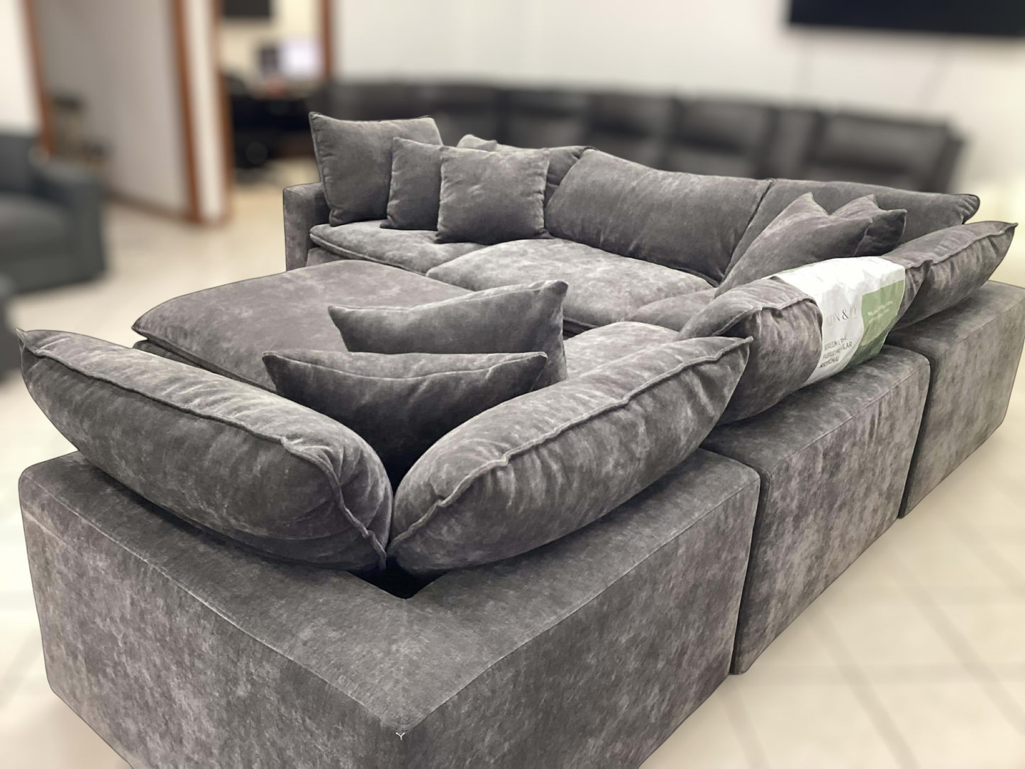 Modular Cloud Style Sectional