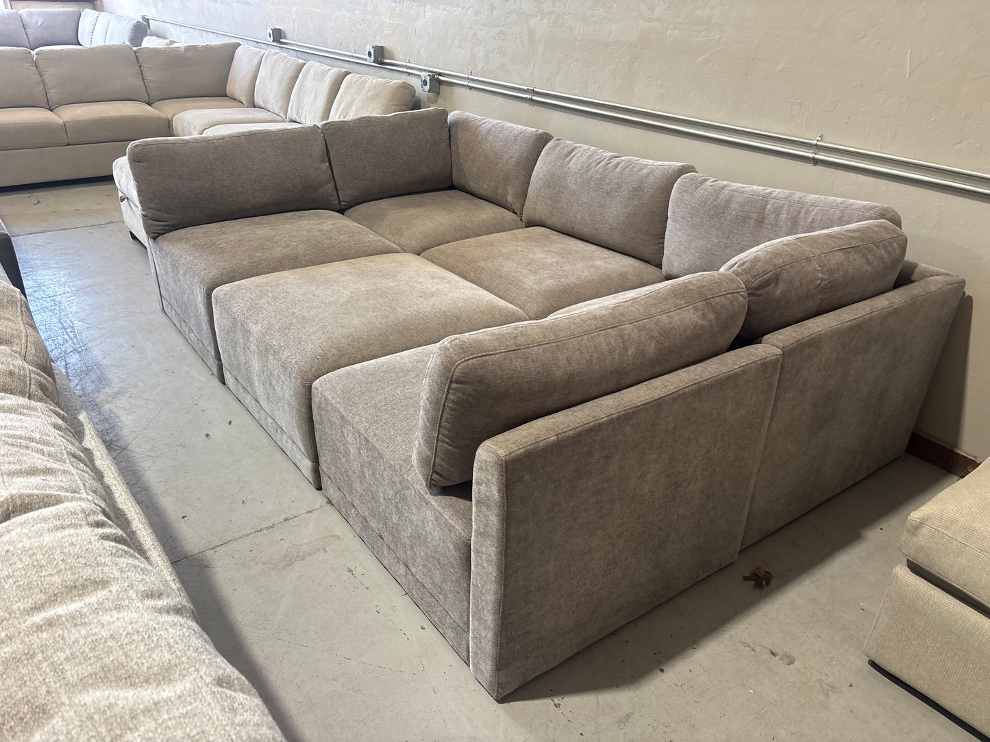 Modular Sectional 6-piece with Ottoman