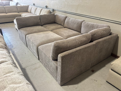 Modular Sectional 6-piece with Ottoman