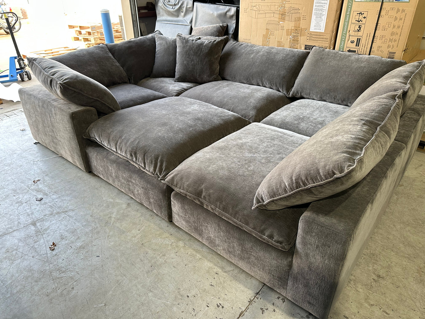 Modular Cloud Style Sectional