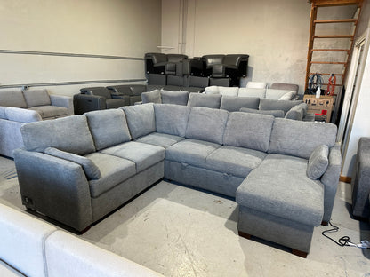 Sleeper Sectional with Reversible Chaise and Storage