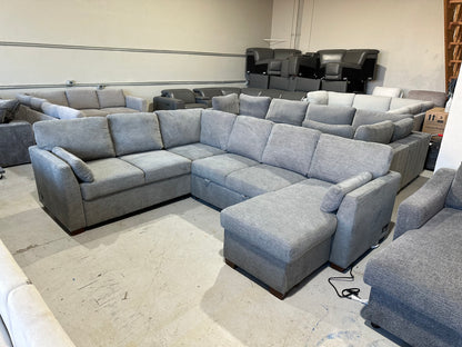Sleeper Sectional with Reversible Chaise and Storage