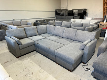Sleeper Sectional with Reversible Chaise and Storage