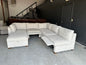 Modular Power Footrest Sectional with Storage Ottoman