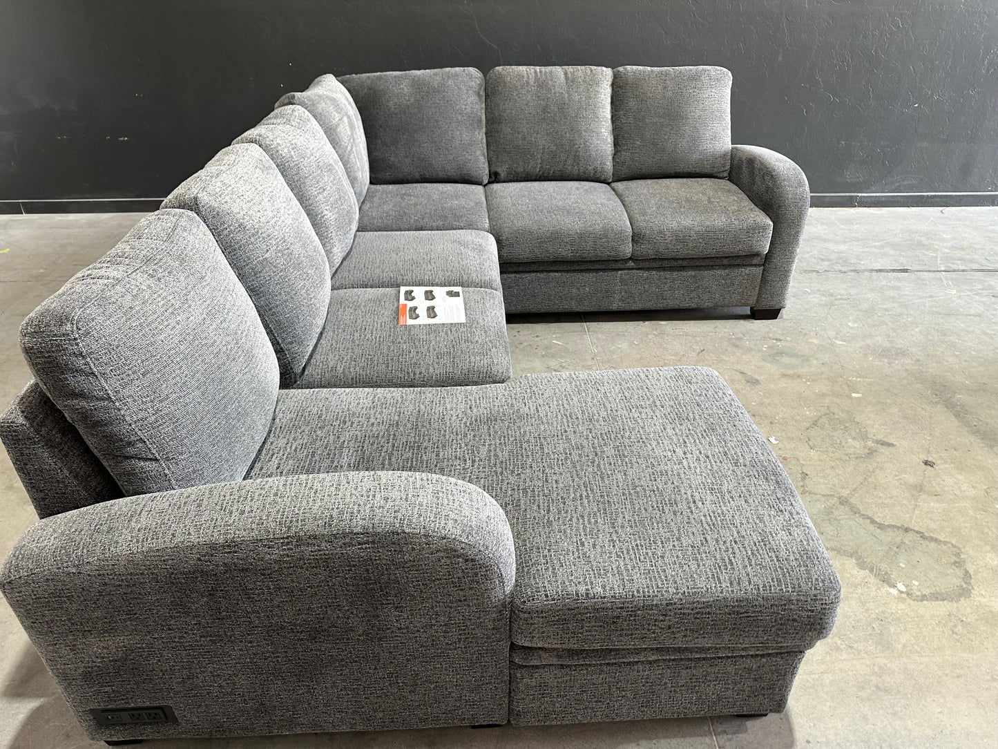 Sleeper Sectional with Reversible Chaise and Storage